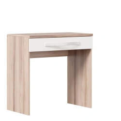 White Vanity Table with Desire Ash Finish - Marta LD.636.140.000