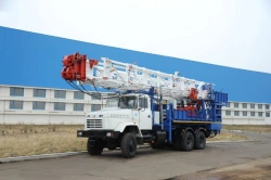 APR-80 Lift Unit for Well Repair and Drilling on Self-Propelled Chassis RKR-63221