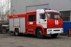 Fire Tanker Vehicle AC-3.2 (40-70) Model 58815K43253 on KAMAZ-43253-G5 Chassis