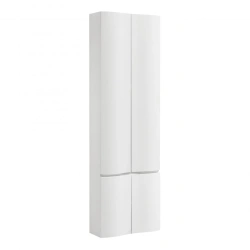 Aquaton Ondina White Two-Door Column Cabinet 1A175803OD0101.A175.8.03O.D01.0