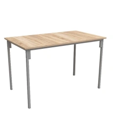 6-Seater Dining Table with Metal Frame (STPM972)