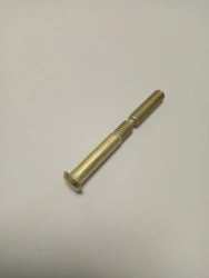 Flat Round Head Bolts with Technological Tail and Short Thread Section, Diameter Tolerance u8