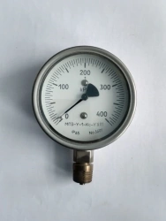 Pressure Gauge for Measuring Excess and Vacuum Pressure - MP3-U-1-Ks