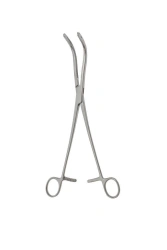 Curved Renal Pedicle Clamp, Model ТЗ-01-272-25,5, 255 mm