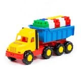 Favorit" Dump Truck Toy Set with Builder Constructor (17 pcs) - Art. 4239