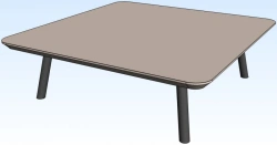 Decorative Coffee Table ATT-J1 with MDF Top