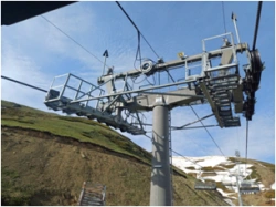 Passenger Cableway System with Detachable Chairs PPKD KR-O-6-1