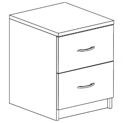 Wooden Bedroom Nightstand TБ 07