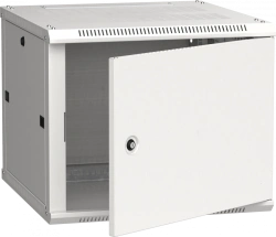 LINEA W 6U Wall-Mounted Cabinet 600x600mm, Metal Door, RAL7035