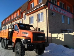 Container Carrier Model 545303 on Ural 4320 Chassis
