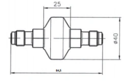 Ultra-Fine Gas Filtration Filter MKF-10