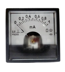 Microampermeter, milliammeter, ammeter, and voltmeter M42303