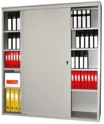 Metal Storage Cabinet with 4 Shelves, K-02 Model