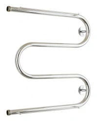 Stylish M-Shaped Towel Dryer 00014-6060PS 600x600 with 1'' Threaded Connection