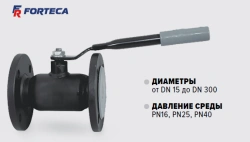 Fortecha Ball Valves DN15-300 PN16-40 for Fluid Control