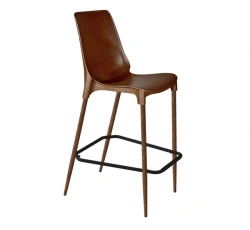 Sheffilton SHT-ST75/S69-C Bar Stool with Weather-Resistant Seat