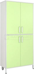 Medical Cabinet with Four Doors and Aluminum Profile - SHM-7K