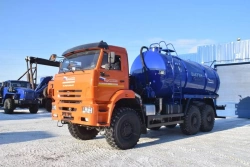 Sanitation Tank Truck UZST05 on KAMAZ 65222-53 Chassis