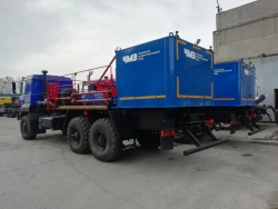 Cementing Unit 707452 on Ural Chassis Type 4320 (Modifications 4320-1951-60, 4320-1951-62, 4320-1951-70, 4320-1951-72)