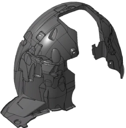 Right Front Wing Shield 9680450080