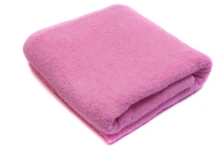 Rectangular Terry Towel 150x80 cm Pink, Art. 1152