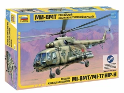Mi-8MT Helicopter Scale Model Kit