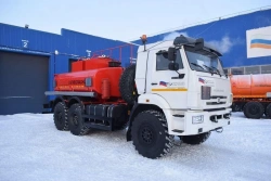 Fuel Dispensing Truck UZST 6619-60 on KAMAZ Chassis