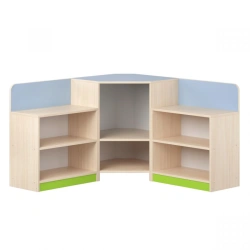 Corner Shelf for Kindergartens (Section 2)