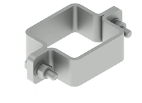 Square Section Support Bracket Clamp BSOS 00x00 (34.5x117mm to 44.5x137mm)