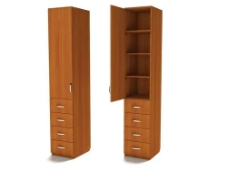 Document Cabinet with Drawers for Offices - Model SHD-4 Edelwood