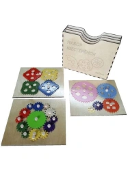 Dynamic Gear Set for Educational Play