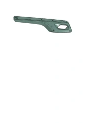 Left Door Panel Handle Cover Black MISTRAL K0