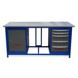 Workbench with Two Cabinets for Assembly and Storage WK1800 (T0-T5)