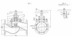 Flanged Shut-off Valve with Indicator DN 100 PN 10 Series 458 (KMIА.491125.003-03)