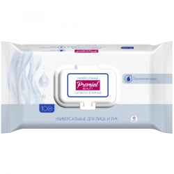 Universal Wet Wipes with Thermal Water for Gentle Cleaning