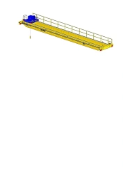 Electric Overhead Crane, Two Girder Design