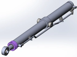 Hydraulic Cylinder for Blade Lifting 100.63x1250 URST.306416.030-01