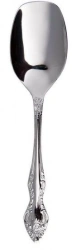 Eco-Friendly Stainless Steel Salad Spoon M-3 "Troika