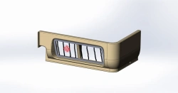 Front Left Podium Cover for Vehicles - 5299-401-5102035