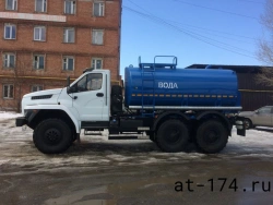 Food Liquid Transport Tank Truck (ACPT) on Ural NEXT Chassis