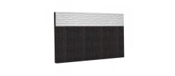 Sonata LD 628.170.000 Bed Headboard 1600 (Gray/Chocolate/Wenge Cavo)
