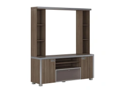 Elegant Director's Cabinet and Shelves Composition No. 3, Art. EDV503