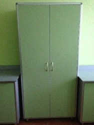 Medical Clothing Cabinet with 5 Shelves, Model TV-SHLOD-02.01