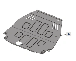 Metal Protection Kit for Mitsubishi Eclipse Cross PHEV 2021