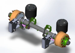 Axle Assembly AXL-13-RFDLPK-00 for Trailer Equipment