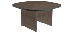 Round Conference Table with Wooden Frame for Meetings (TU 31.01.12-002-24830516-2021)