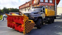 Snow Clearing Auger Rotating Machine SShR-1 Model 7963 WN