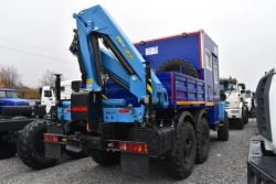 Special Purpose Vehicle with Crane, INMAN, Ural 43206-6551-71, GIRD, Type 5849HA