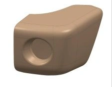 Left Front Bumper Panel for GAZon C41RB3-2803021