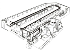 Milking Machine with Pipeline ADM-8A-200 for 200 Cattle